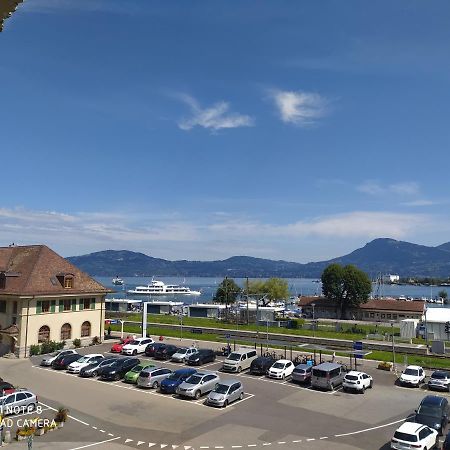 Le Lacustre 4Th Floor Port-Valais ภายนอก รูปภาพ