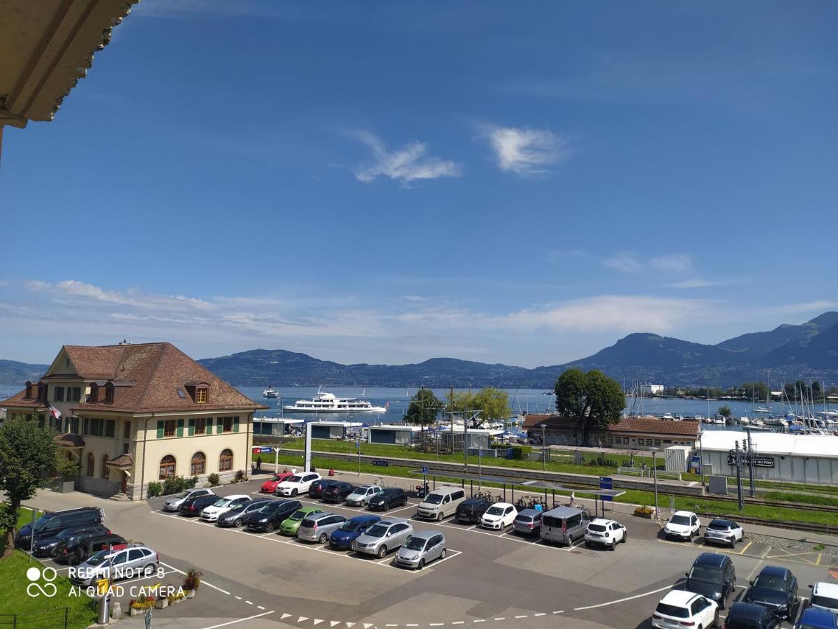 Le Lacustre 4Th Floor Port-Valais ภายนอก รูปภาพ