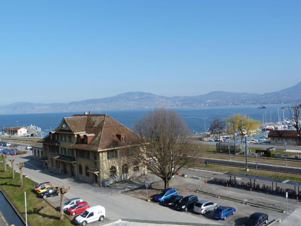 Le Lacustre 4Th Floor Port-Valais ภายนอก รูปภาพ