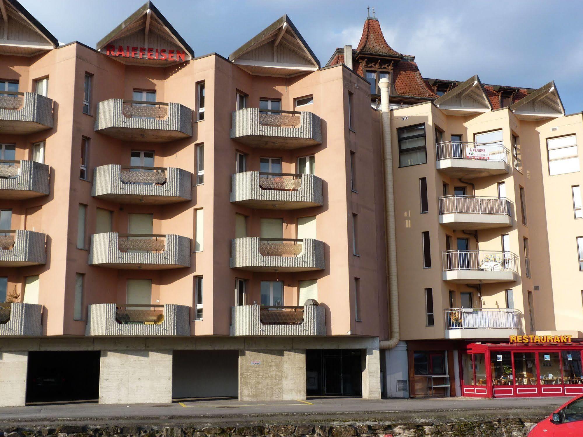 Le Lacustre 4Th Floor Port-Valais ภายนอก รูปภาพ