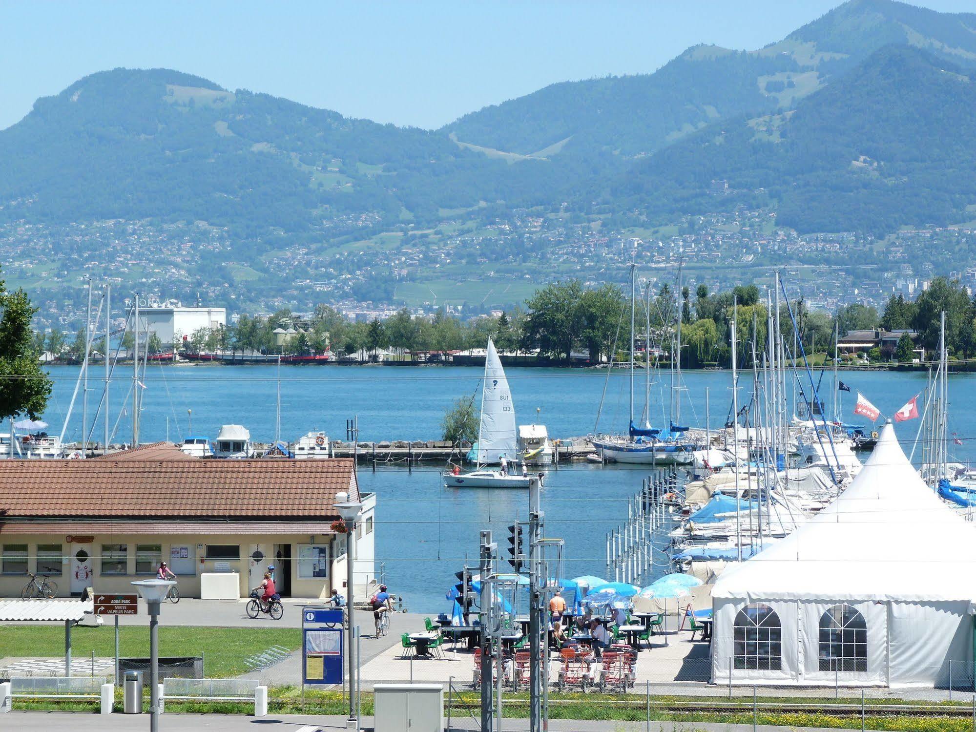 Le Lacustre 4Th Floor Port-Valais ภายนอก รูปภาพ
