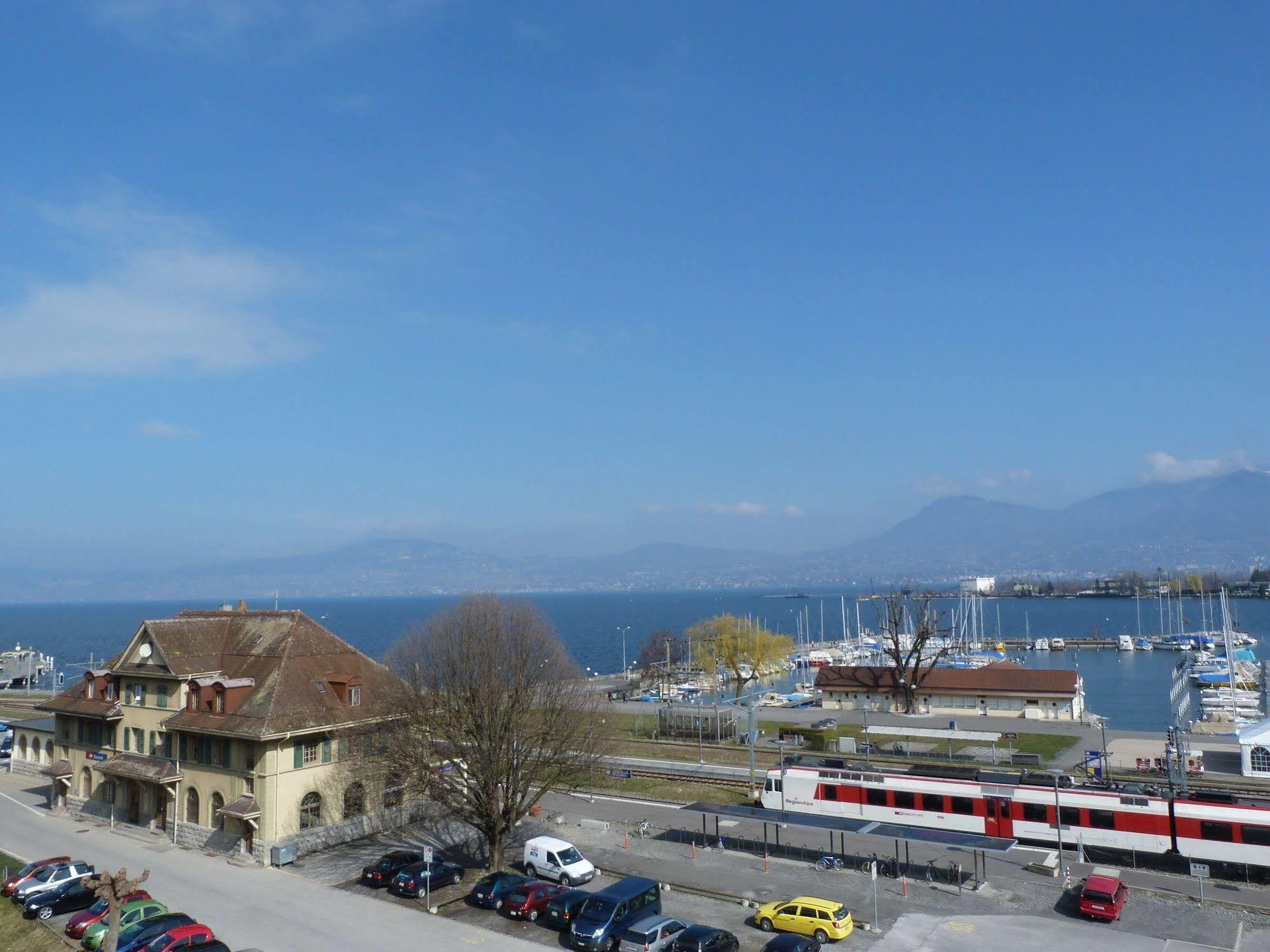 Le Lacustre 4Th Floor Port-Valais ภายนอก รูปภาพ
